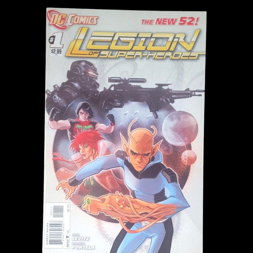 DC Comics "Legion of Super-Heroes: Renegade World" The New 52! November 2011 #1